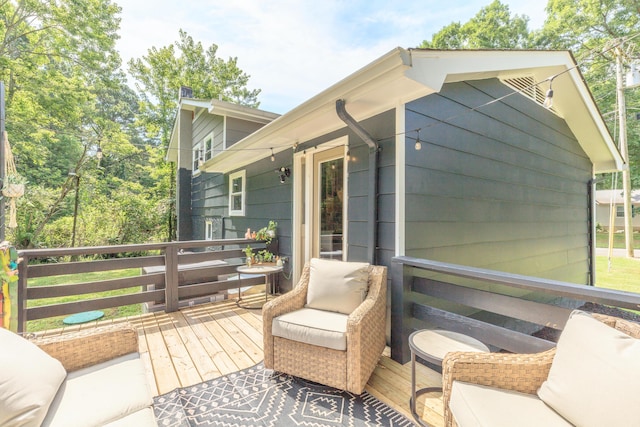 88 Sparrow Ln, Ringgold, GA 30736 - view of wooden terrace