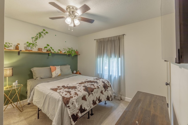 88 Sparrow Ln, Ringgold, GA 30736 - bedroom with light carpet and ceiling fan