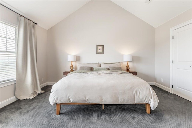 7918 Chianti Way, Chattanooga, TN 37421 - carpeted bedroom featuring vaulted ceiling