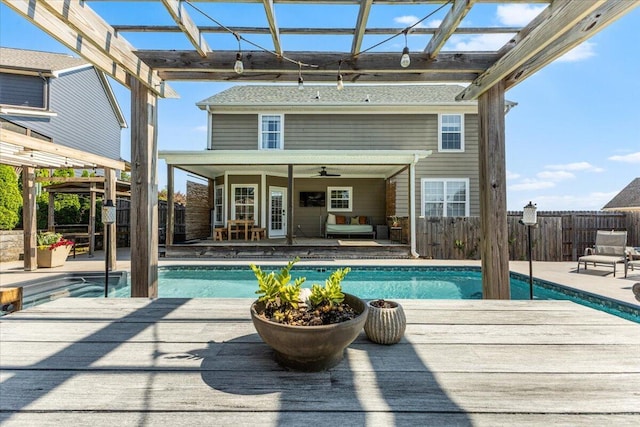 7918 Chianti Way, Chattanooga, TN 37421 - view of pool with a fenced backyard and a patio