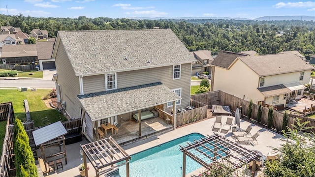 7918 Chianti Way, Chattanooga, TN 37421 - view of pool featuring a fenced backyard and a residential view