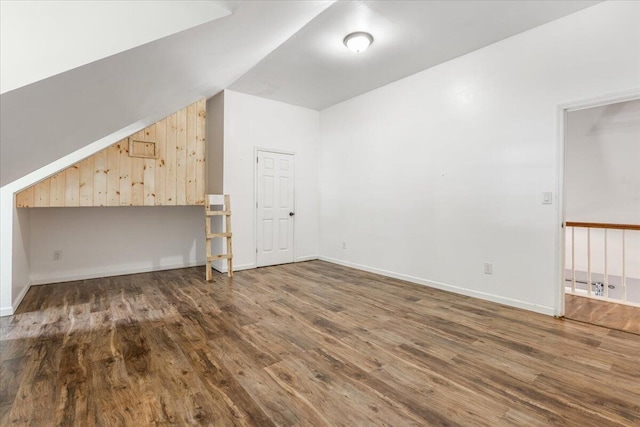 2416 Mourning Dove Ln, Signal Mountain, TN 37377 - bonus room featuring wood finished floors and lofted ceiling