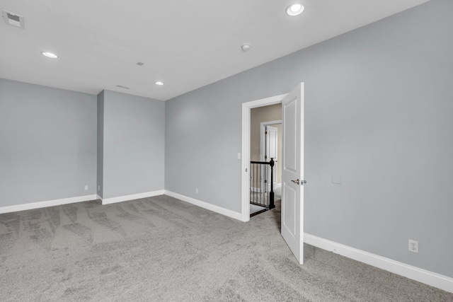 5644 Bungalow Cir, Hixson, TN 37343 - spare room featuring carpet flooring and recessed lighting