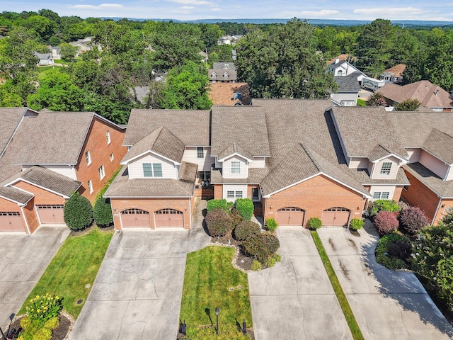 2507 Saint Lucie Ct, Chattanooga, TN 37421 - aerial perspective of suburban area