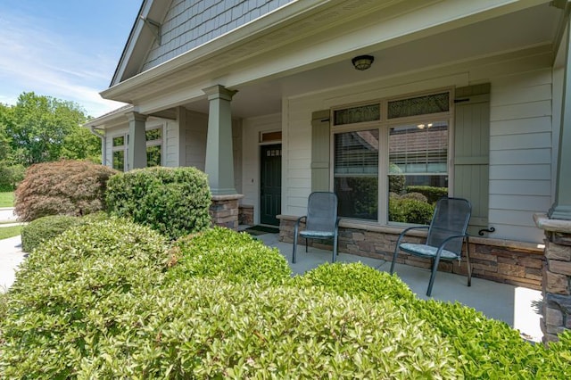 9624 Collier Pl, Ooltewah, TN 37363 - view of covered porch