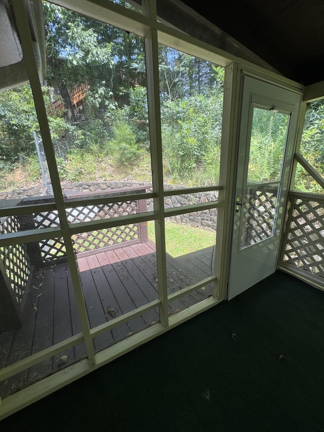311 Branch Dr, Hixson, TN 37343 - view of unfurnished sunroom