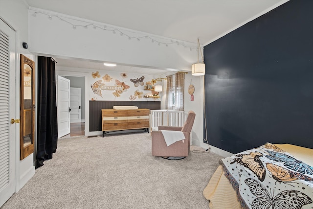 157 Park Ave, Trion, GA 30753 - carpeted bedroom with baseboards