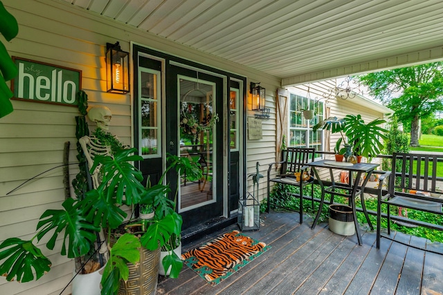 1727 Saunders Rd, Ringgold, GA 30736 - view of exterior entry featuring a porch
