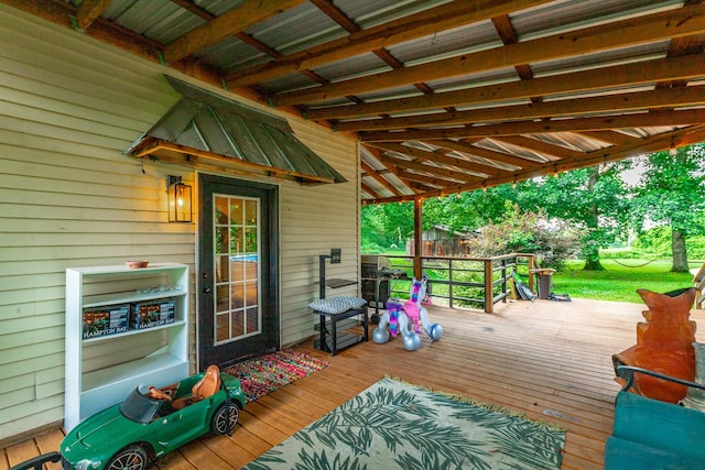 1727 Saunders Rd, Ringgold, GA 30736 - view of deck