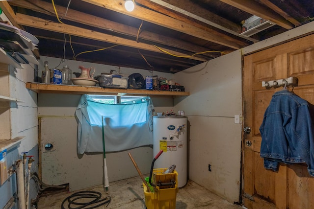 1502 E 49th St, Chattanooga, TN 37407 - utility room with electric water heater