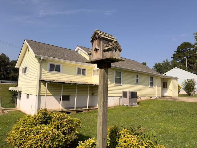 4630 Happy Valley Rd, Flintstone, GA 30725 - rear view of property featuring roof with shingles