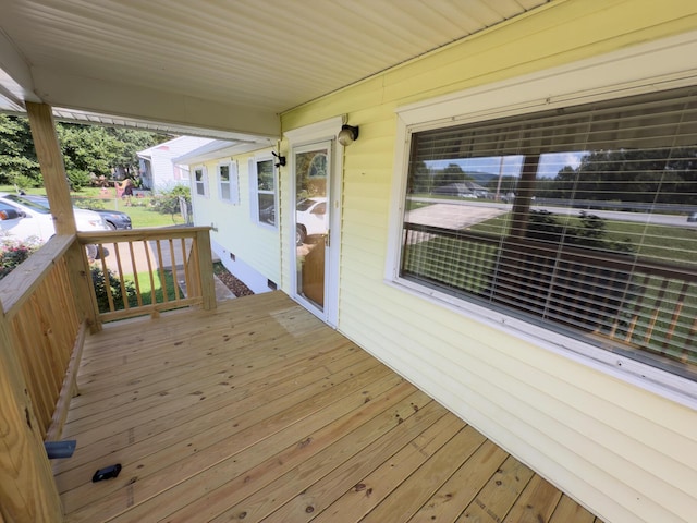 4630 Happy Valley Rd, Flintstone, GA 30725 - view of wooden terrace