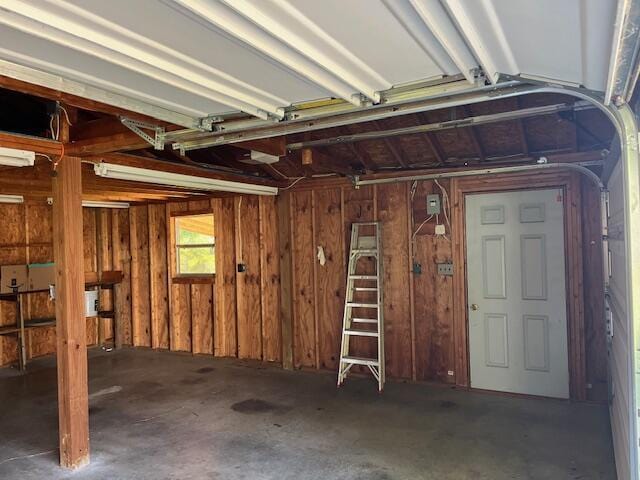 4630 Happy Valley Rd, Flintstone, GA 30725 - garage featuring wooden walls