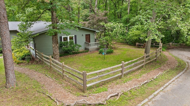 1617 Devlan Forest Ln, Signal Mountain, TN 37377 - view of front of home with roof with shingles