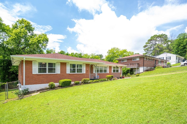 4312 Kemp Dr, Chattanooga, TN 37411 - ranch-style house with brick siding