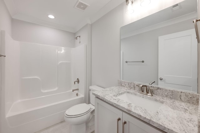 10619 Kavya Ln, Apison, TN 37302 - bathroom featuring vanity, shower / tub combination, recessed lighting, and tile patterned floors