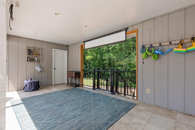 2109 E Brow Rd, Walden, TN 37377 - exterior space featuring wooden walls and recessed lighting