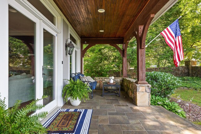 2109 E Brow Rd, Walden, TN 37377 - view of patio