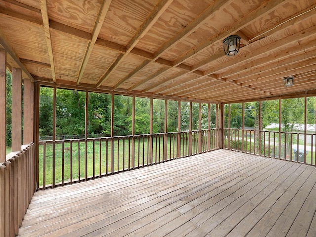 4702 Eldridge Rd, Hixson, TN 37343 - view of unfurnished sunroom