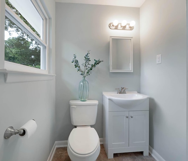 4702 Eldridge Rd, Hixson, TN 37343 - half bath with vanity and toilet