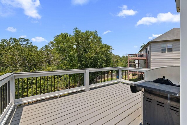 6859 Steep Hl, Ooltewah, TN 37363 - view of deck