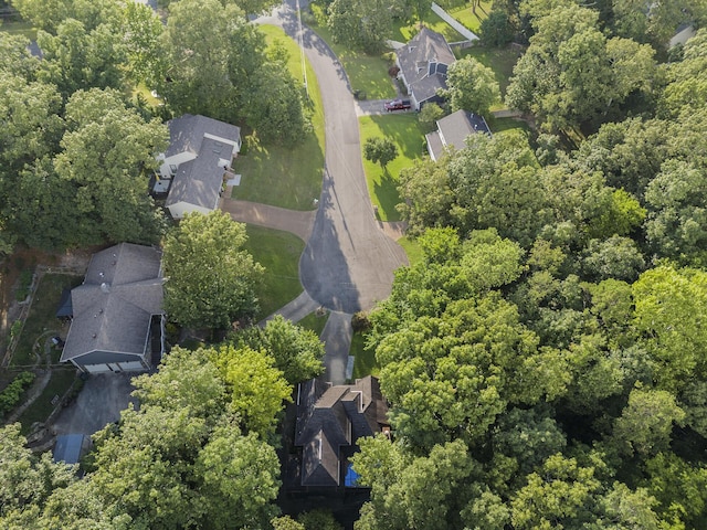 9028 Warbler Ln, Chattanooga, TN 37421 - aerial view of property and surrounding area with nearby suburban area