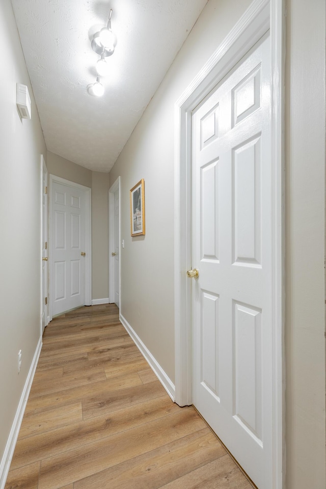 171 Gentry Rd, Ringgold, GA 30736 - hallway featuring light wood-style flooring and baseboards