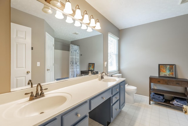 171 Gentry Rd, Ringgold, GA 30736 - bathroom featuring double vanity and a shower with curtain