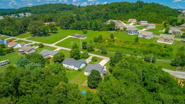 171 Gentry Rd, Ringgold, GA 30736 - aerial perspective of suburban area with a forest