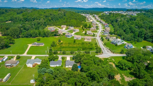 171 Gentry Rd, Ringgold, GA 30736 - aerial view of residential area with a forest