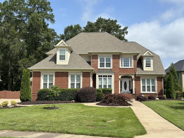 6419 Camdendown Ln, Hixson, TN 37343 - view of front facade featuring brick siding and a shingled roof