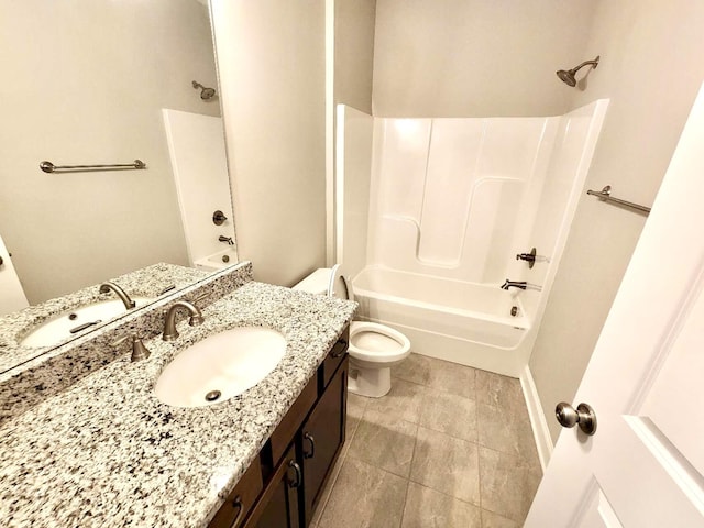 8127 Slugger Way, Chattanooga, TN 37421 - bathroom with vanity,  shower combination, and tile patterned floors