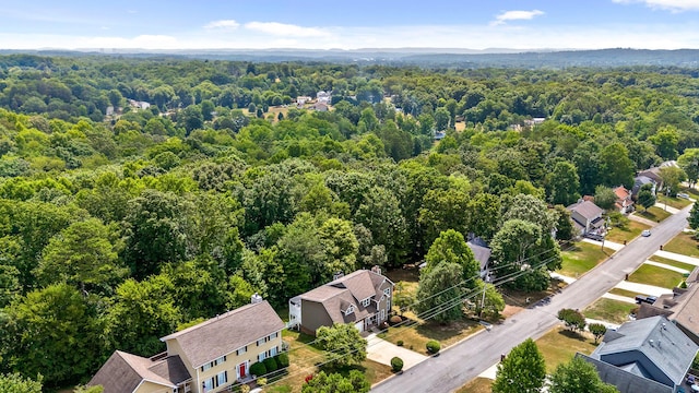 8014 Woodstone Dr, Hixson, TN 37343 - drone / aerial view of a heavily wooded area