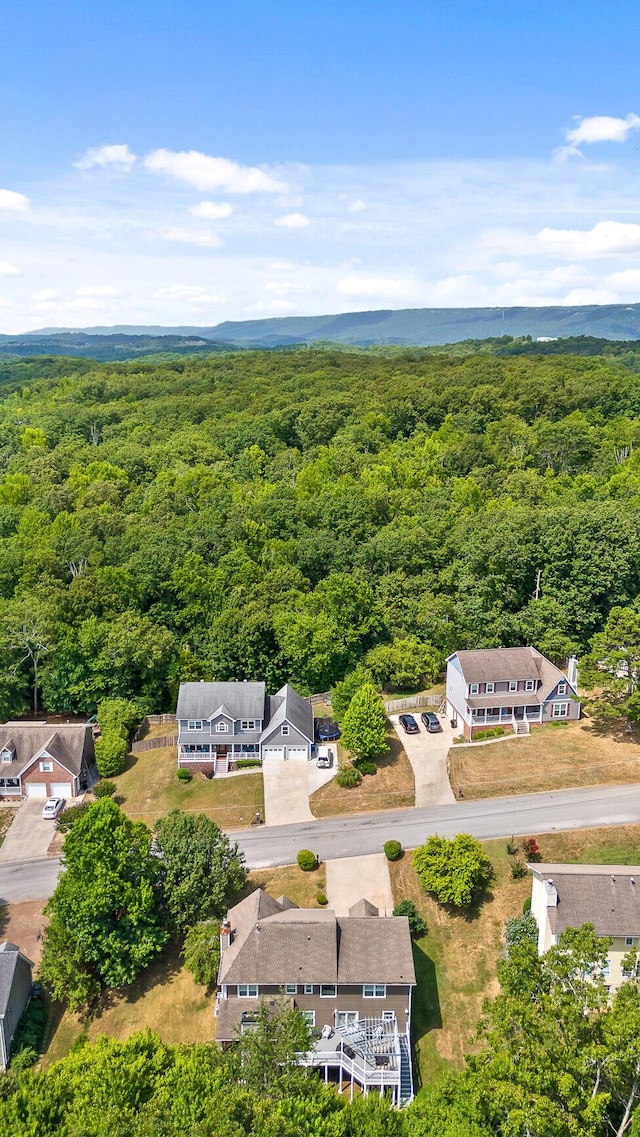 8014 Woodstone Dr, Hixson, TN 37343 - bird's eye view of a forest