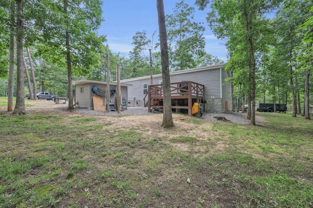 1165 Hugh Allison, Pikeville, TN 37367 - back of house featuring a deck