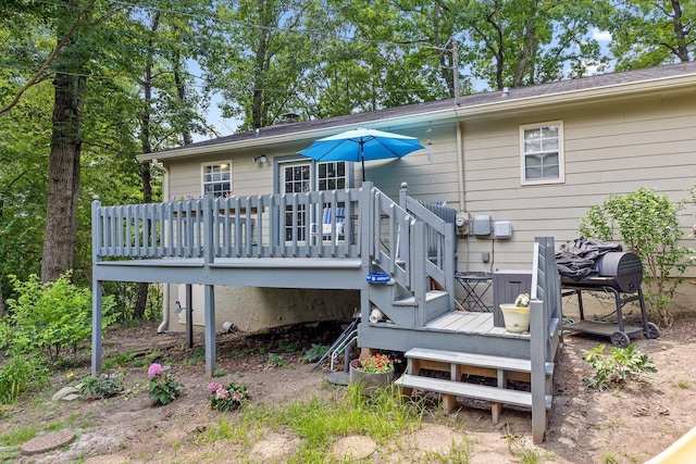 1018 Ridgeway Ave, Signal Mountain, TN 37377 - back of house with a deck