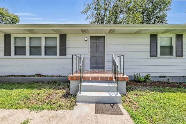 5506 Sunny Dell Ln, Chattanooga, TN 37412 - entrance to property with crawl space