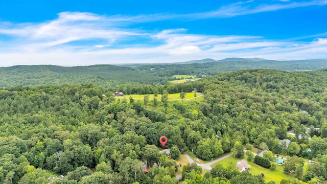 547 Van Davis Rd, Georgetown, TN 37336 - drone / aerial view of a forest and a mountainous background