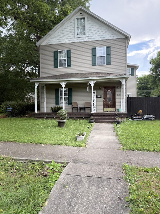 210 Laurel Ave, South Pittsburg, TN 37380 - traditional style home with a porch