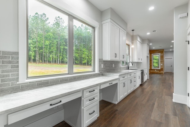 220 High Point Ln, Jasper, TN 37347 - unfurnished office with dark wood-style floors and recessed lighting