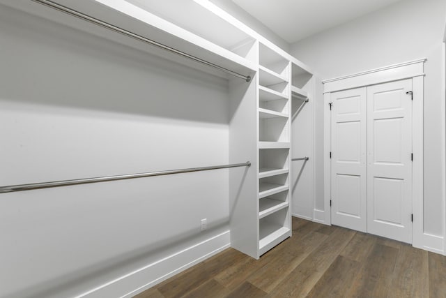 220 High Point Ln, Jasper, TN 37347 - walk in closet featuring dark wood-type flooring