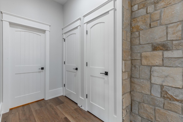 220 High Point Ln, Jasper, TN 37347 - hallway with wood finished floors