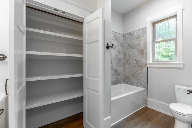 220 High Point Ln, Jasper, TN 37347 - full bathroom with wood finished floors, shower / washtub combination, and vanity