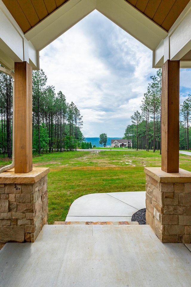 220 High Point Ln, Jasper, TN 37347 - view of patio with a water view
