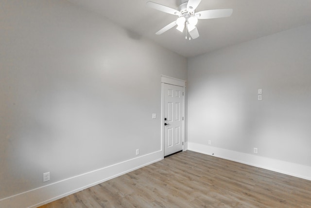 220 High Point Ln, Jasper, TN 37347 - unfurnished room with wood finished floors and ceiling fan