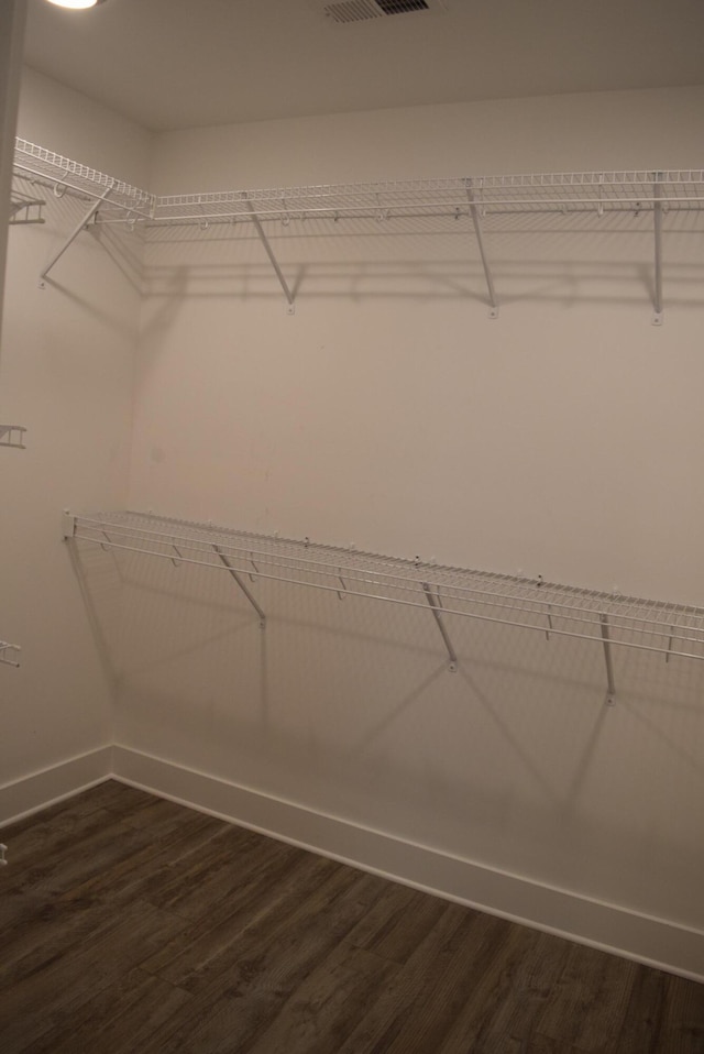 81 Morning Mist Dr, Rossville, GA 30741 - walk in closet with dark wood-style floors