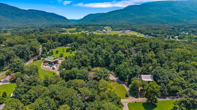 144 Bible Dr, Benton, TN 37307 - aerial view of a heavily wooded area and mountains