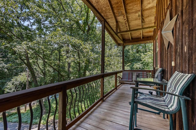 144 Bible Dr, Benton, TN 37307 - view of wooden deck
