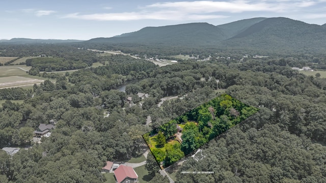 144 Bible Dr, Benton, TN 37307 - view of property location featuring a heavily wooded area and property parcel outlined