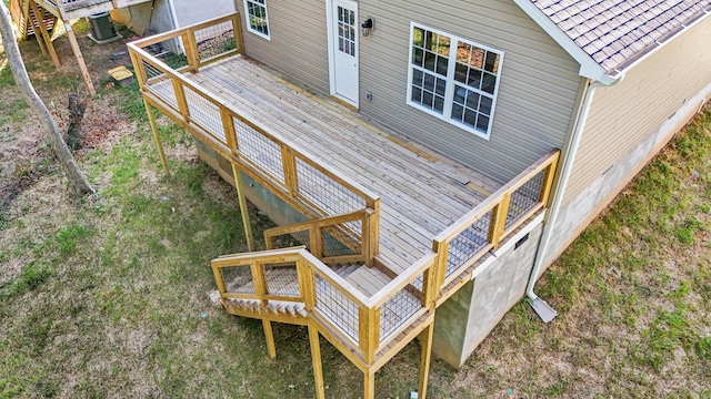 812 Aubrey Ave, Chattanooga, TN 37411 - deck featuring stairs